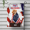 Custom Dog Cat Photo 250 Years Of Freedom 1776 2026 Patriotic American Garden Flag HO82 901304