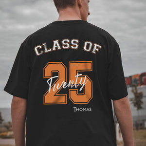 Class Of 2025 Personalized Custom Backside Shirt C394 895260
