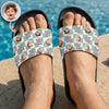 Custom Baby Face Best Dad, Mom Ever Slide Sandals - Gift For Dad, Father's HO82 902574