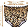 Custom Photo Leopard Pattern Granny Panties - Funny Gag Gifts for Adult Women Men HO82 904278