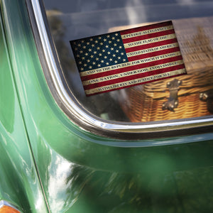 Patriotic American USA Flag Sticker HO82 900452