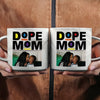 Custom Photo Dope Black Mom Marble Mug Mother's Day Gift CH07 895490