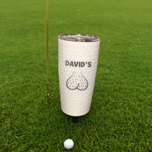 Personalized Gifts for Men, Funny Gift White Golf Tumbler, Gift for Golf Lovers LM32 897593