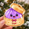 Personalized Cute Dumpling Dim Sum Christmas Acrylic Ornament LM32 670147