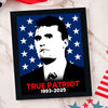 American Patriot Charlie Kirk With USA Flag Picture Frame HO82 65818