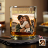 Custom Photo And Name World's Best Dad Whiskey Glass Father’s Day Gift TH10 169847