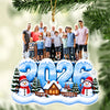 Custom Family Photo Christmas Tree Decor Acrylic Ornament HO82 903854