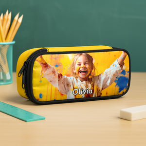Custom Kid Photo Pencil Case Personalized Back To School Gift For Daughter Son CH07 896228