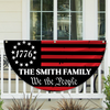 Custom Family Name We The People America Non-Pleated Fan Flag TH10 898537