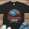 Custom Car Photo Classic Limited Edition Dark Shirt - Personalized Gifts For Dad, Grandpa, Family, Yourself CH07 180006