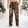 Custom Name Buck Deer Camouflage Pajamas Pants Gifts for Men HO82 904162
