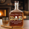 Custom Photo Happy Father's Day Family Whiskey Bottle LM32 893579
