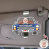Custom Kids Photo Drive Safe Visor Clip Car Father’s Day Gift for Dad, Grandpa HA75 921172
