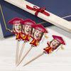 Custom Funny Face Class of 2026 Graduation Decoration Cupcake Toppers HA75 891992