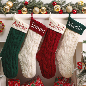Custom Name Christmas Embroidered Christmas Stocking HO82 900454