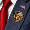 Custom Name USA Semiquincentennial 1776-2026 Liberty Bell & Eagle Badge Acrylic Pin HO82 901824