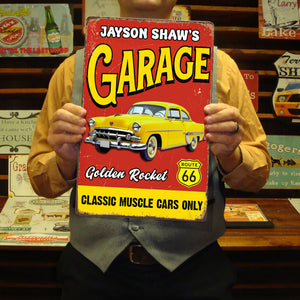 Custom Car Photo For Car Lover Metal Sign TH10 894235