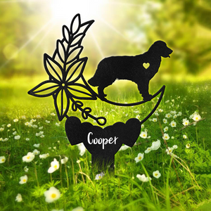 Personalized Dog Memorial Garden Stake For Dog Lovers LM32 893847