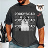 Custom Dog Cat Photo Dad, Mom Comfort Shirt HO82 902702