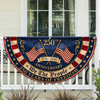 We The People US 250th Anniversary 1776–2026 Non-Pleated Fan Flag CH07 911822