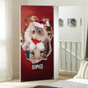Custom Cat Photo Christmas Door Cover Gift For Cat Lovers TH10 896569