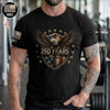 USA 250th Anniversary Eagle 250 Years 1776-2026 Short Sleeve Print Shirt LM32 669351