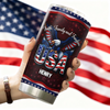 Custom Name Faith, Family & Freedom America 250 Years Anniversary Fat Tumbler 1776–2026 CH07 910590