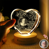 Custom Photo Memorial Engraved Crystal Photo With Light TH10 898241