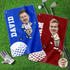 Custom Face And Name Personalized Golf Towel Funny Gift for Golf Lovers HA75 898684