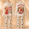 Have A Holly Pink Country Christmas Pajamas Set, Western Family Holiday PJs LM32 670157