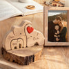Custom Elephant Family Shaped Wooden Puzzle - Mothers Day Father Day Gifts CH07 910524