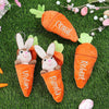 Personalized Bunny Rabbit Plush Reversible Carrot Keychain - Easter Gift for Kids LM32 897769