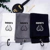 Personalized Funny Golf Embroidered Golf Towel for Golfer, Golf Ball Marker HA75 898642