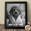 Custom Funny Photo Dog's Relax Time Picture Frame Gift For Dog Lovers LM32 895059