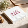 Custom Name He/She Did It! Napkins For Graduation Party TH10 169651