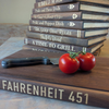 Custom Funny Book Title & Cross Icon Wooden Book-Shaped Cutting Board - Gift For Cooking Lover, Book-lover Boards,Women LM32 897755