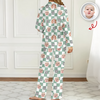 Custom Baby Face Best Dad, Mom Ever Retro Pajamas - Personalized Gift for Parents, Father's Day LM32 669007