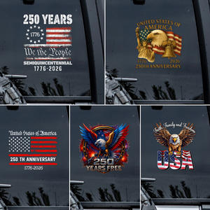 In God We Trust Eagle - Guns Are Just Backup Car Window Decal Sticker LM32 895463