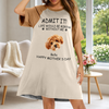 Custom Photo Life Would Be Boring Without Me Raglan Nightgown Gift For Mom TH10 169481