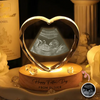 Custom Photo Happy Father's Day Engraved Crystal Photo With Light CH07 921474