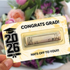 Personalized Funny Graduation Class of 2026 Money Card Holder CH07 899330