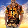 250 Years Faith and Freedom Hawaiian Shirt USA 250th Anniversary Gift CH07 911830