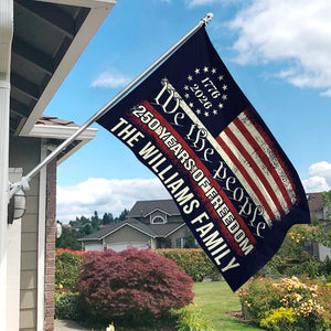 We The People 250 Years Of Freedom Double-Sided House Flag TH10 894553