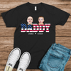 Custom Funny Face American Flag Daddy Family Shirt For Father's Day LM32 893541