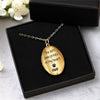 Custom Photo You Left Paw Prints On My Heart Dog Memorial Locket Necklace HO82 893674