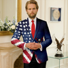 Custom Name American Pride Patriotic 250th Anniversary Eagle Men's Suit HO82 902062