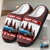 Custom Car Photo Oh What Fun It Is To Ride For Men Slippers Gift For Car Lovers HA75 898142