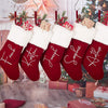 Custom Name Red Christmas Stocking Personalized Gift HO82 900442
