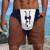 Personalized Funny Tuxedo Beach Shorts - Summer Vacation Gift for Men HA75 921860