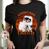 Custom Dog Cat Photo Pet Spooky Halloween Dark Shirt HO82 894986